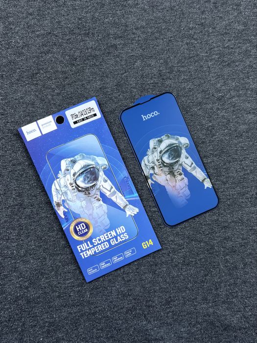 Захисне скло Hoco G14 для iPhone 13/13 Pro/14/16e | УСІ МОДЕЛІ !