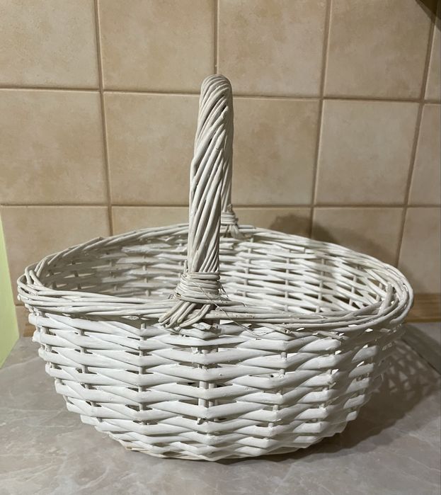 Кошик дитячий білий