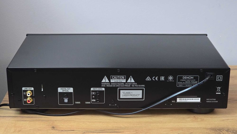 Denon DCD-720AE PIĘKNY Odtwarzacz CD USB MP3 WMA CD-R