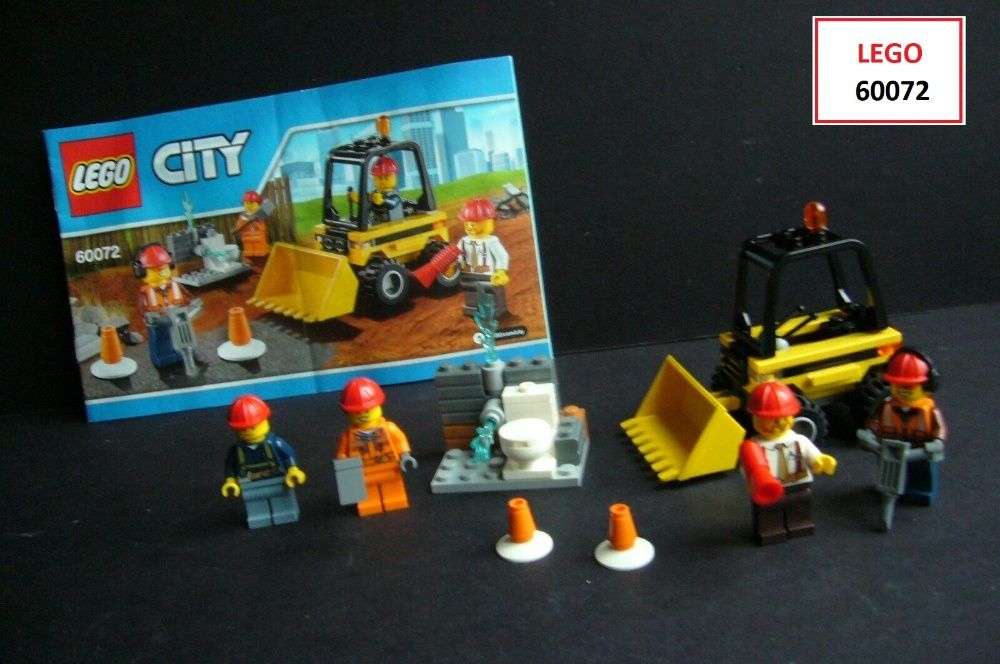 LEGO CITY: 60076; 60018;  60073; 60072; 4200