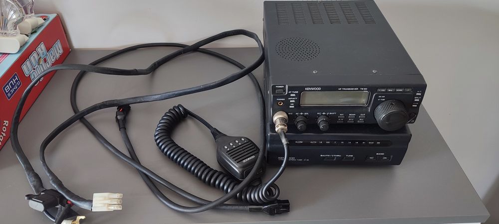 Kenwood TS 50 plus skrzynka antenowa, radiostacja KF