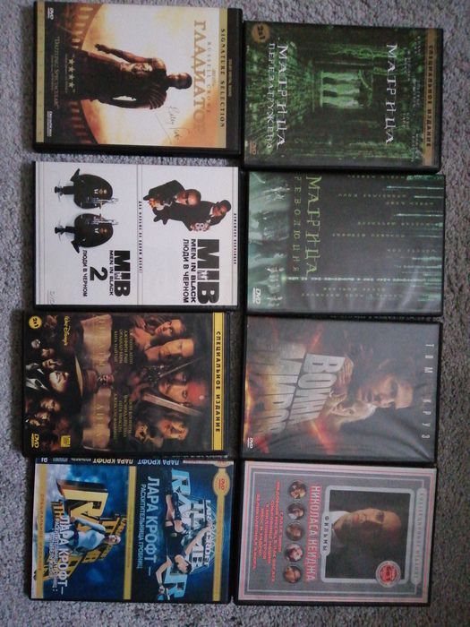 DVD диски с фильмами