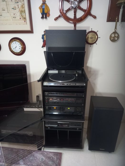 Conjunto de aparelhagem Hi-Fi
