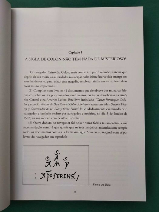 Cristóvão Colon (Colombo) Era Português - Manuel Luciano da Silva