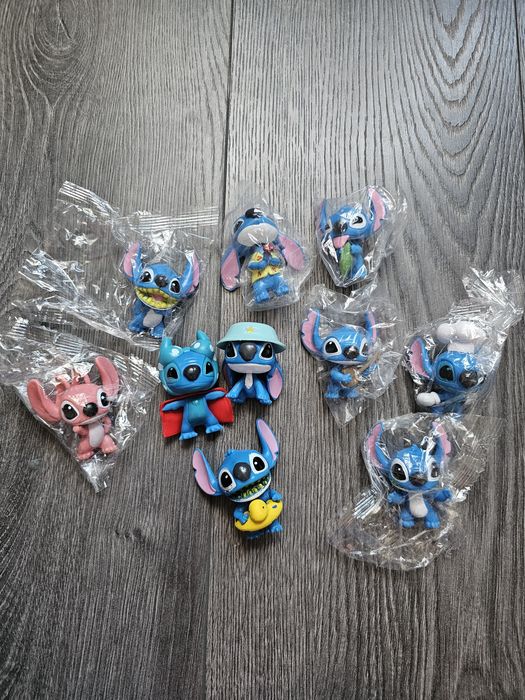 Кульки топер фігурки на торт Стіч Stich. Цифра 4