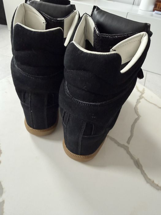 Isabel marant 38 czarne skóra nowe