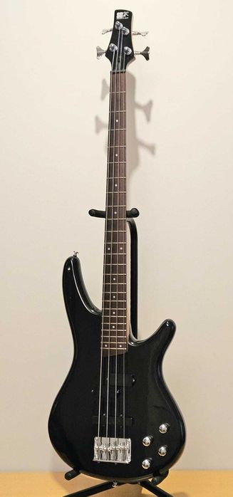 Baixo Ibanez SR 300 DX, Made in Korea estilo PJ, activo,