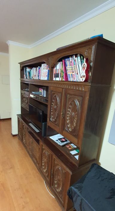 Estante Armario Movel de Madeira