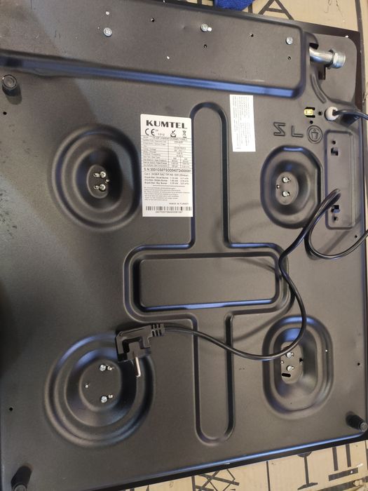 Варочная газовая поверхность черная KUMTEL, LUXELL Турция