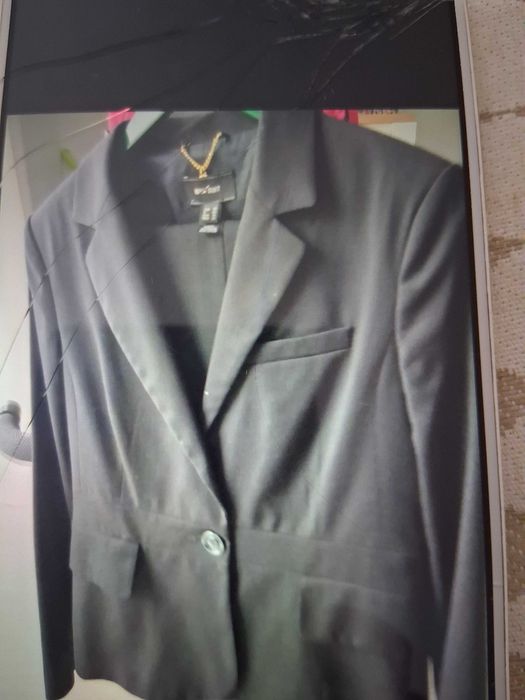 Blazer Preto Mango