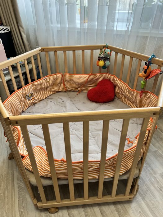 Манеж кроватка Roba, манеж