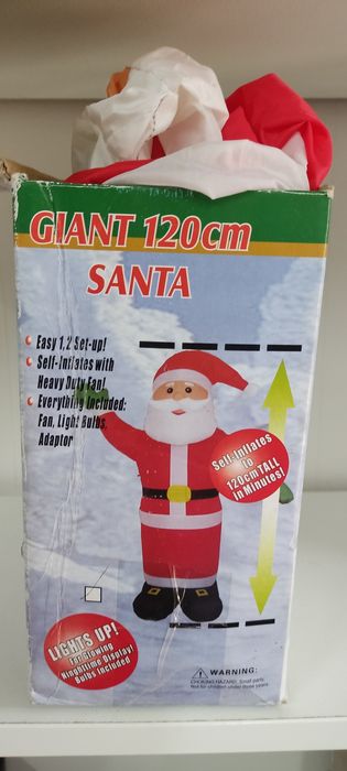 Pai natal insuflável