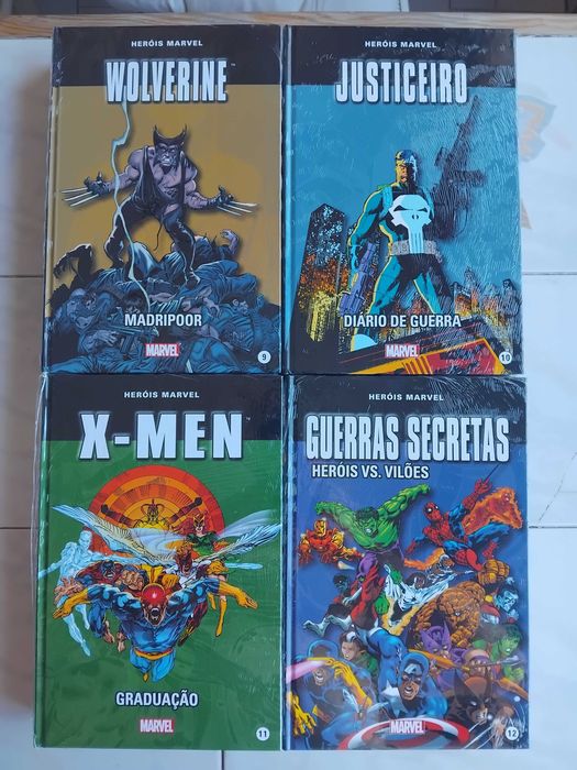15 Livros de Banda Desenhada - HERÓIS MARVEL - Série I