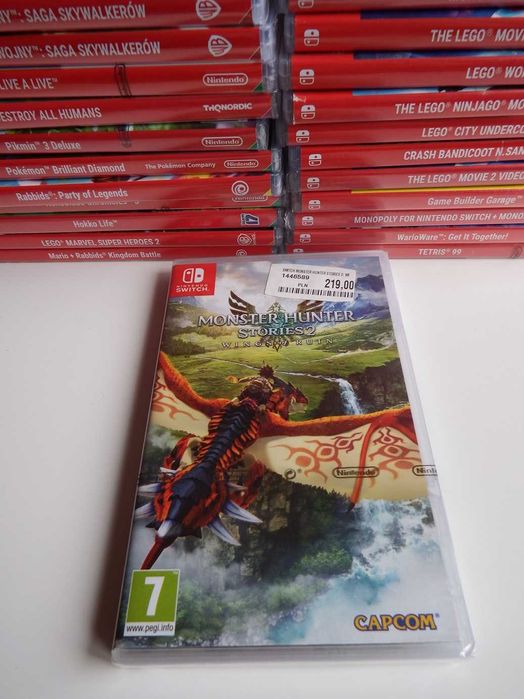 GRY PUDEŁKOWE na konsolę NINTENDO Switch dla dzieci i nie tylko