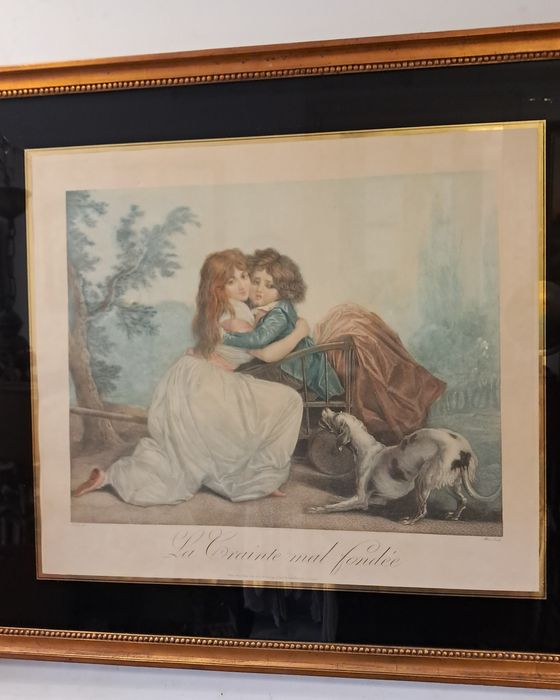 Gravura origem francesa