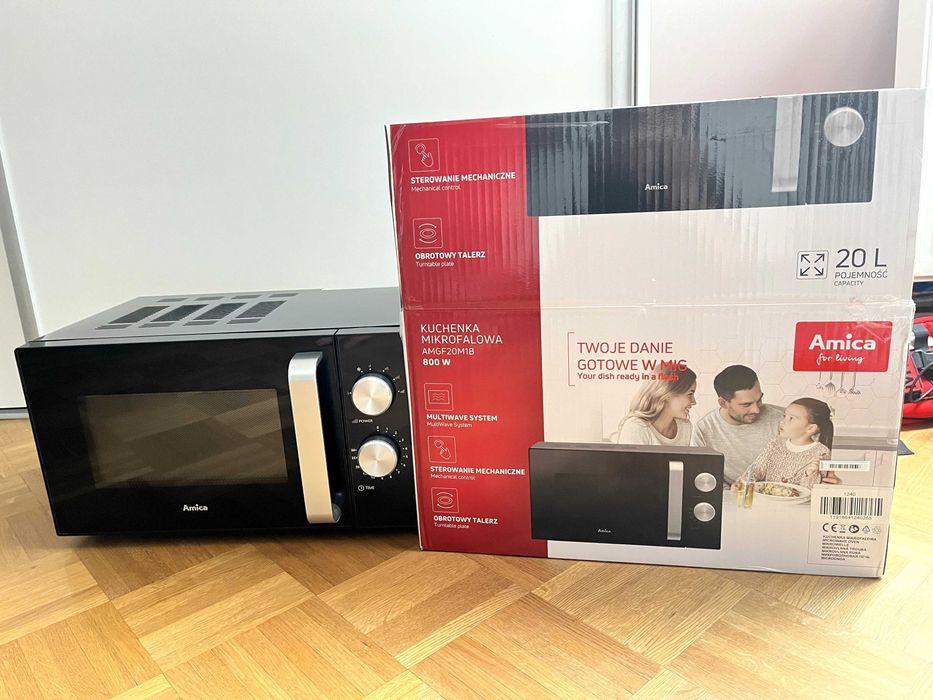 Kuchenka mikrofalowa AMGF20M1B 800W