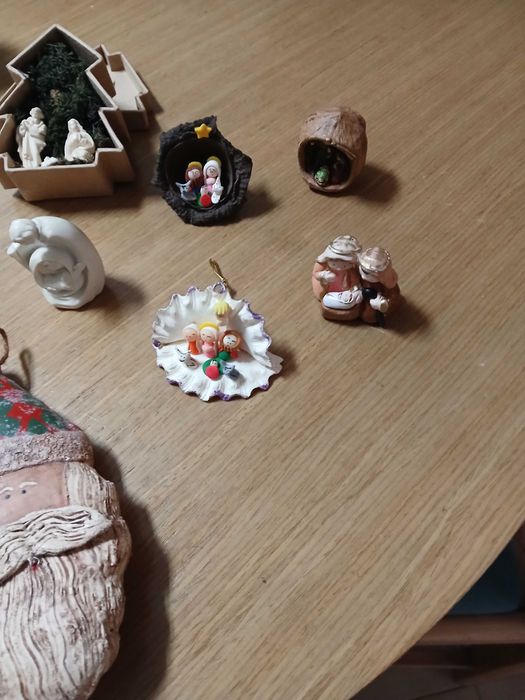 Conjunto de várias decorações de Natal (13 peças; valor por tudo)