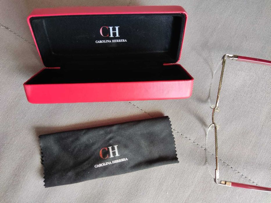 Óculos graduados Carolina Herrera Vermelhos/Grená NOVOS