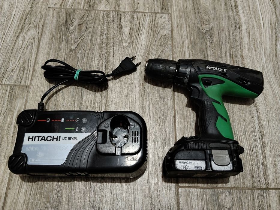 Zestaw Hitachi wkrętarka bateria ladowarka Hikoki lion