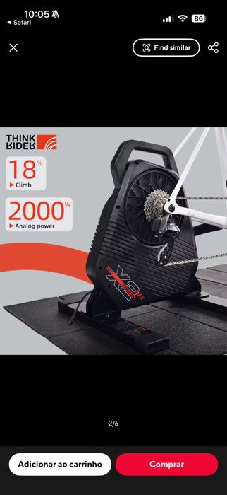 Rolo de bicicleta - ThinkRider x2Max