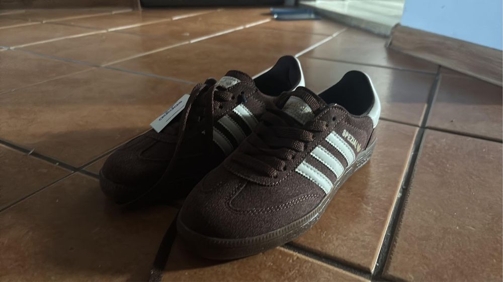 Buty Adidas Handball Spezial Brązowe
