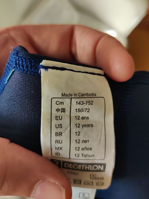 Fato surf curto neoprene Decathlon criança