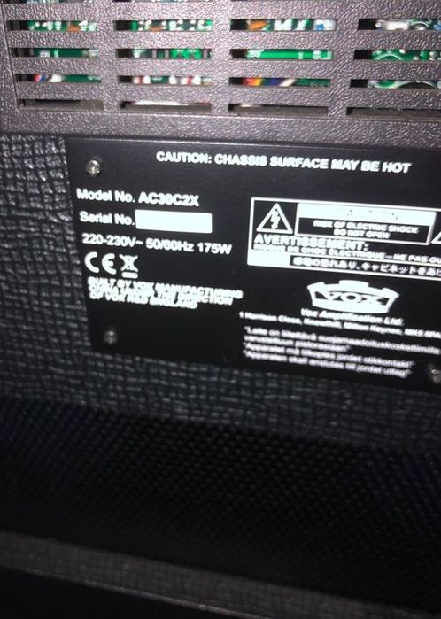 Amplificador Vox AC30C2 X