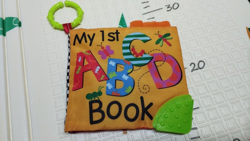 Livro para bebé com mordedor Playtex