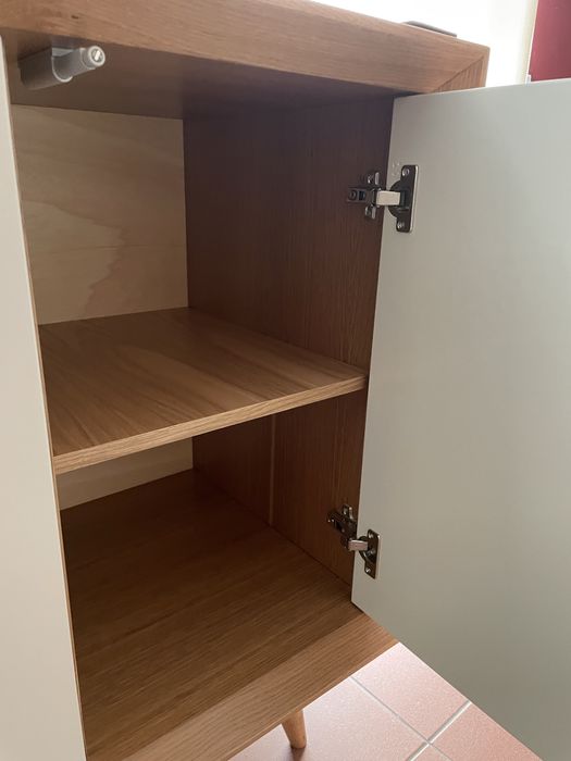 Aparador de Sala Madeira e Lacado