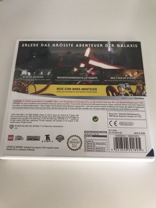 Lego Star Wars para Nintendo 3DS