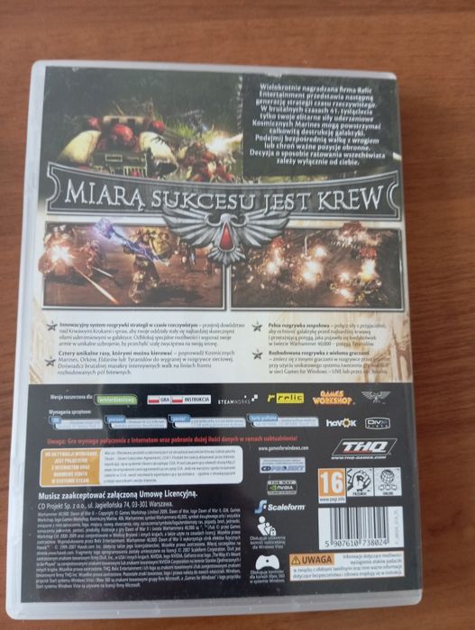 Gra na PC DVD Warhammer 40 000 Dawn of War