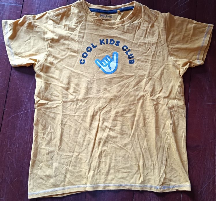 T-shirt amarela infantil