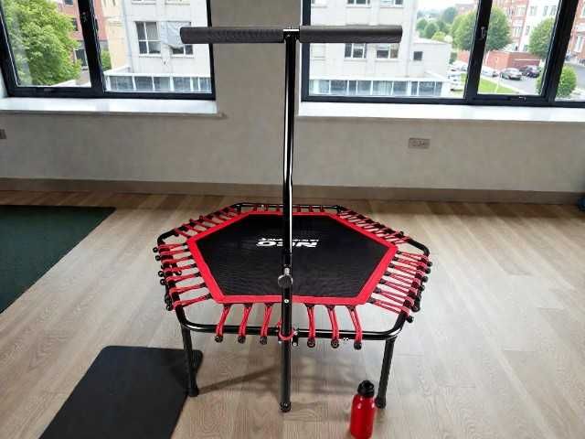 Trampolina Fitness do Ćwiczeń z Uchwytem Sprzęt treningowy