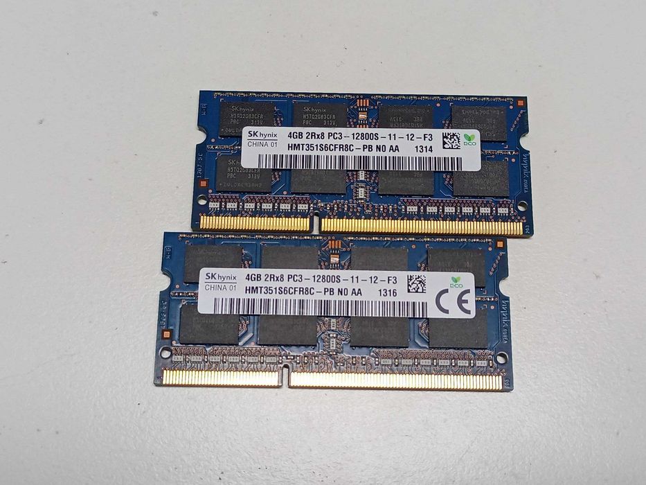 4GB DDR3 1600MHZ/1333MHz PC3-12800s/10600s Hynix. Для старих ноутбуків