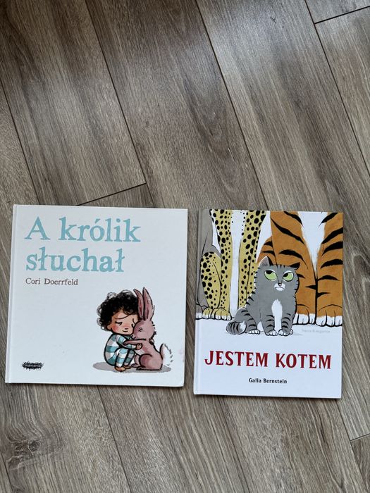 A królik słuchał i Jestem kotem książki dla dzieci