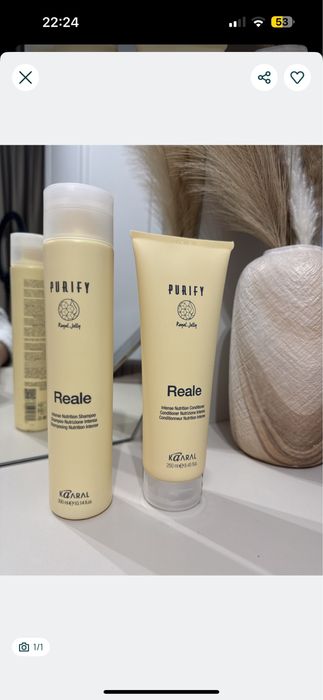 Kaaral purify reale szampon + odżywka zestaw
