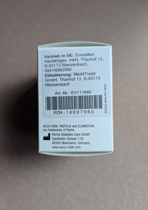 Ланцети accu-chek fastclix (модель 200+4) до 2027-07-26