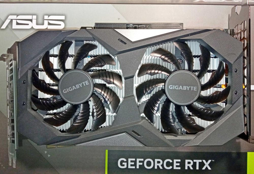 Відеокарта Gigabyte PCI-Ex GeForce RTX 3050 (GV-N3050WF2OCV2-6GD) нова