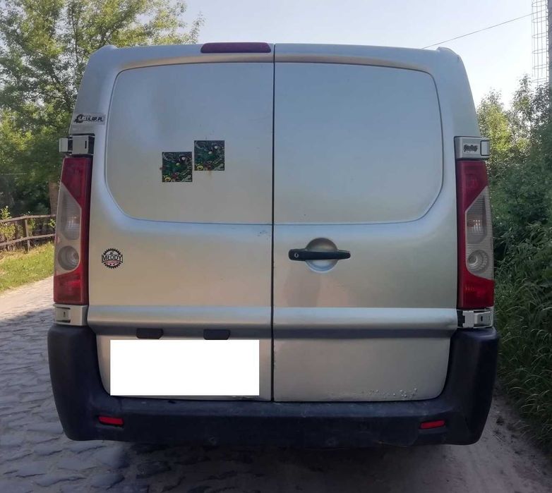 Дверка Двері Дверь Задні Scudo Jumpy Expert Скудо Джампи Експерт 06-16