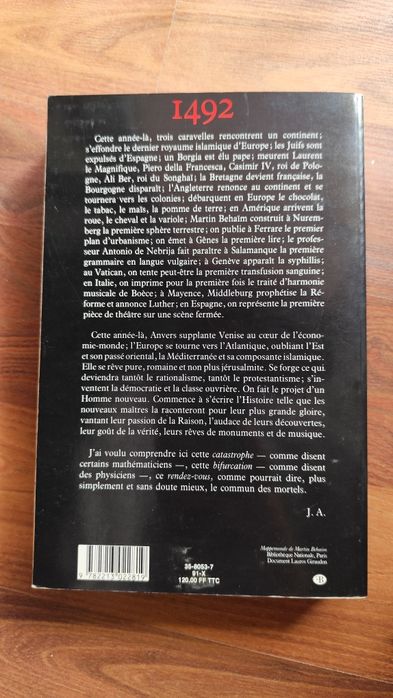 Jacques Attali – 1492