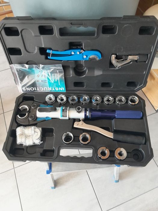 Zaciskarka praska do pex miedz I stal