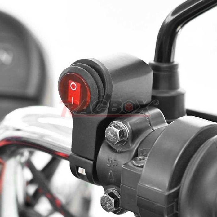 кнопка з підсвіткою для фара габарит самокат вело мото мопед скутер