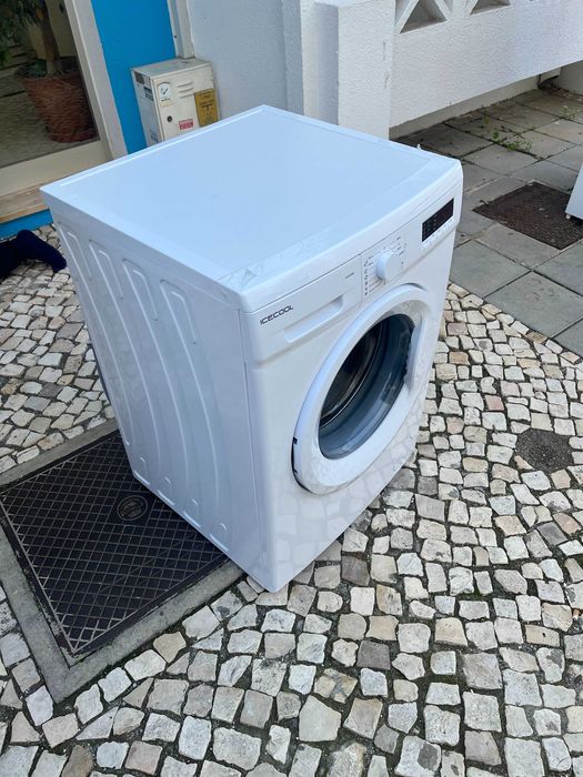 Máquina de Lavar Roupa Icecool ICD109W 9KG - NOVA nunca utilizada
