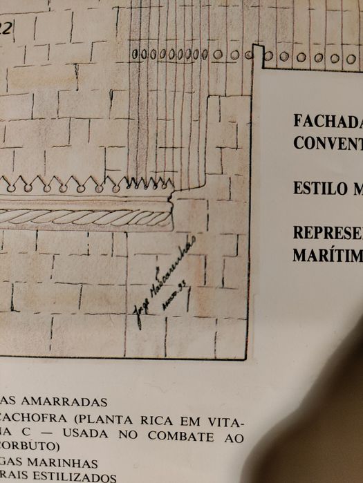 Poster Janela do Convento de Cristo Tomar