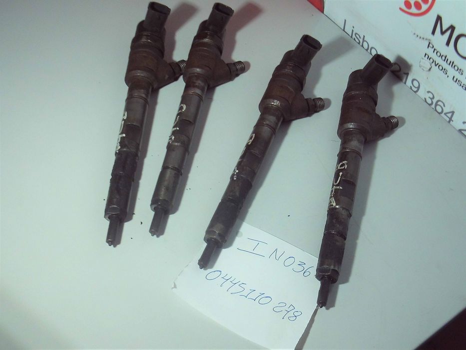 Injector Usado Ref. 0445110278 - Hyundai/Kia - 2.5Crd H1/Sorento |