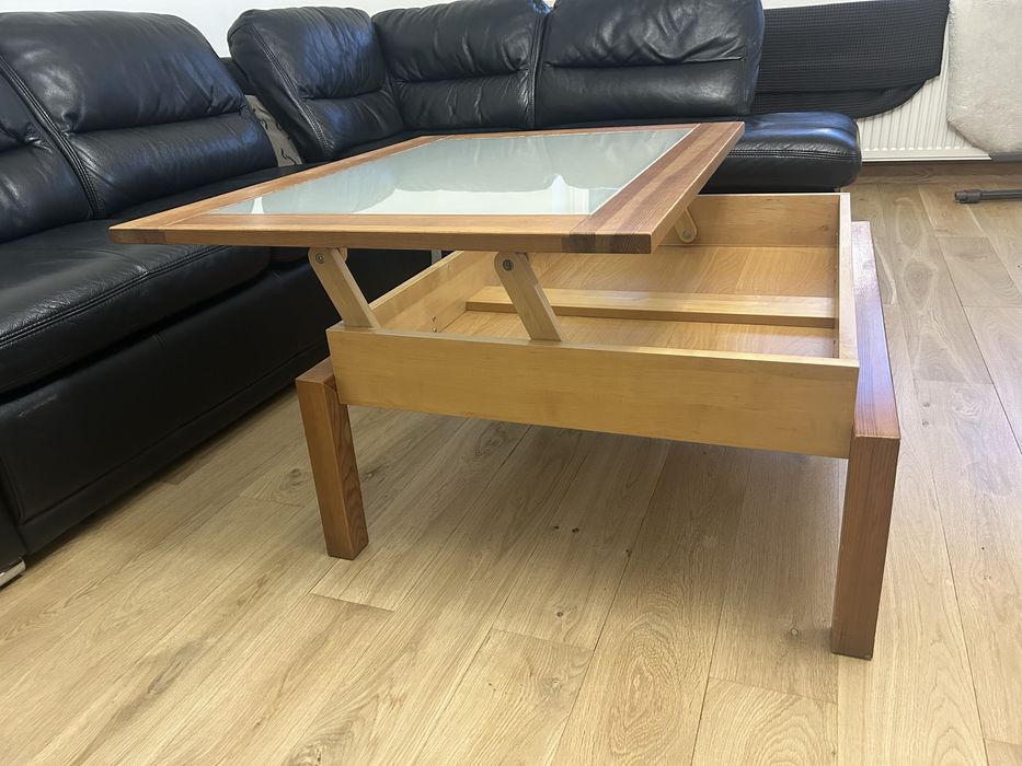 Zestaw mebli sosnowych 4 elementowy