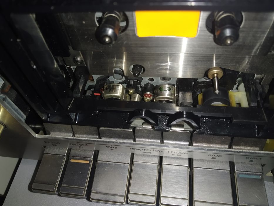 Кассетная дека Technics RS M12.  Звук!!!