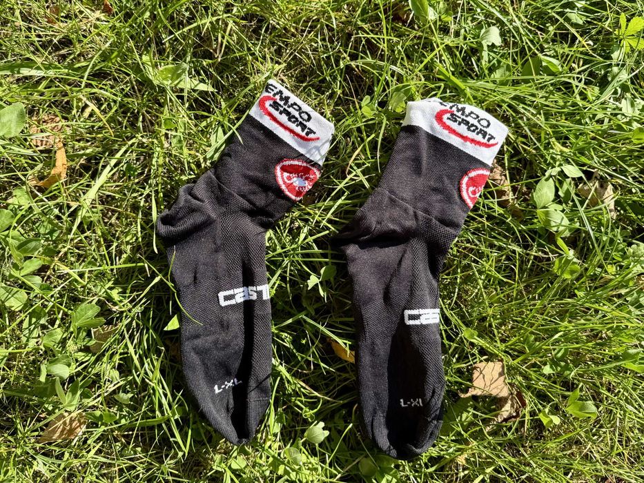 Чорні велоноски, велоформа Castelli Tempo Sport