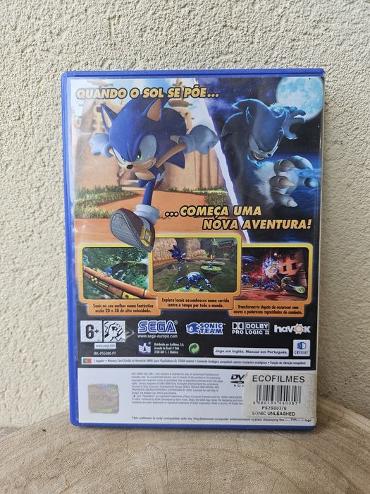 Sonic Unleashed |

With Manual