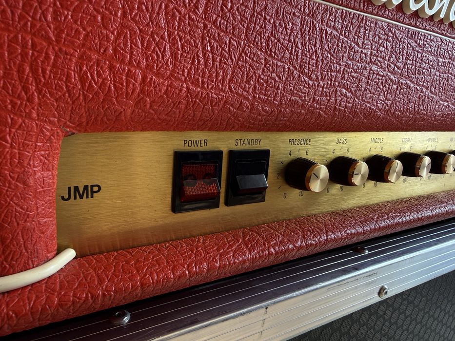 Marshall JMP Super Bass 100, 1977 rok, czerwony